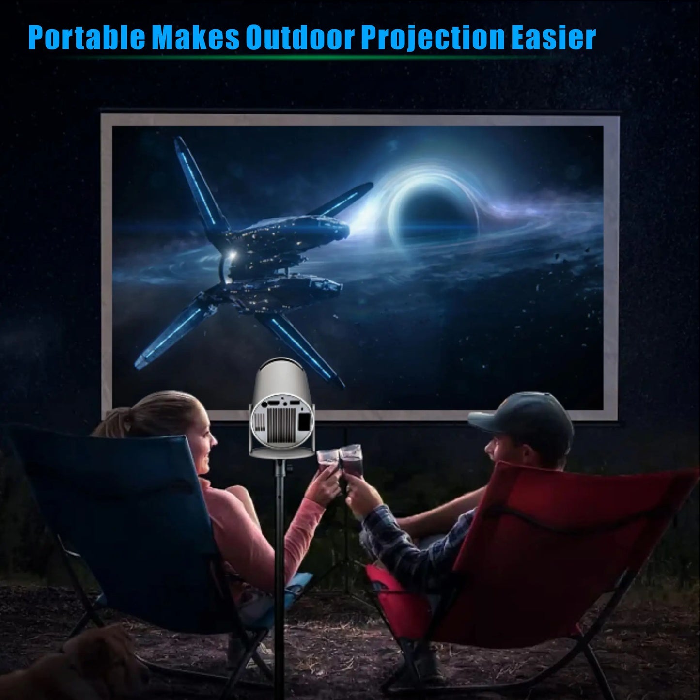 Short 3d Cinema Pocket Video Rechargeable Theater  7000 Model Wifi Android Mobile Projector Laser 4k